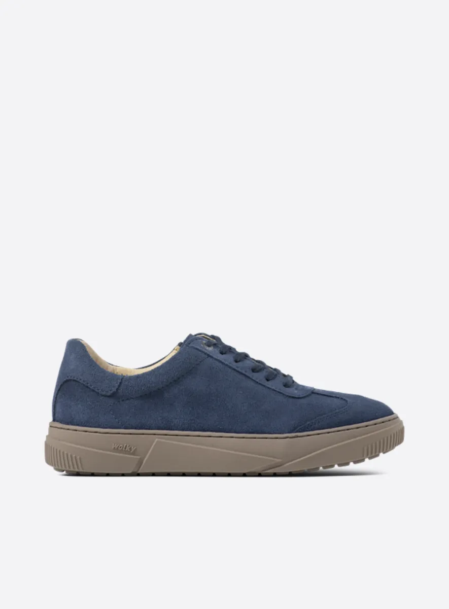 Wolky Foria - blauw suede Dames voor dames