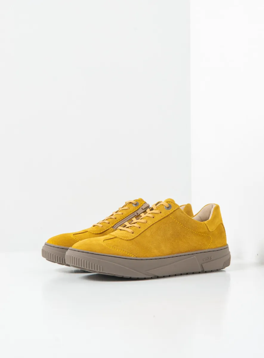Wolky Foria - currygeel suede Dames voor dames