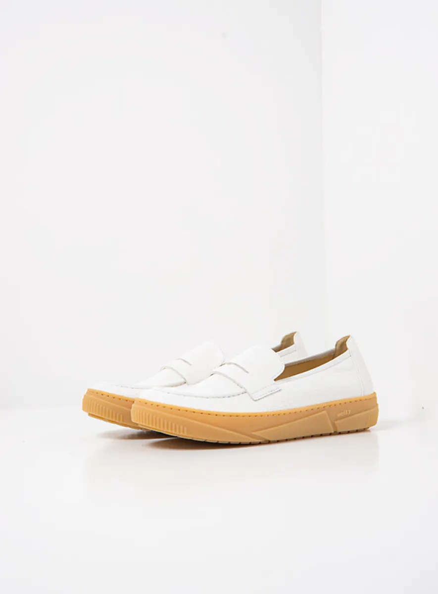 Wolky Lumari F2F - wit vegan biocare Instappers voor dames