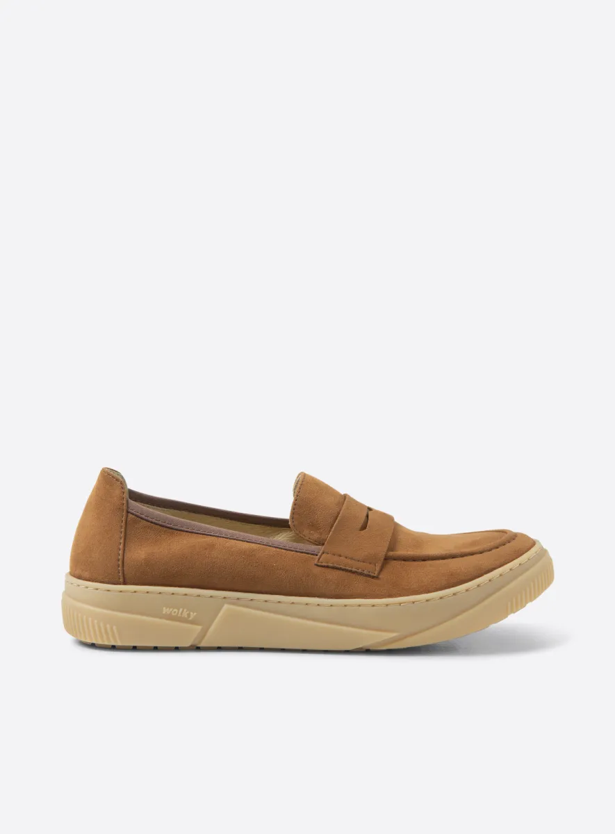 Wolky Lumari F2F - tobacco vegan biocare Instappers voor dames