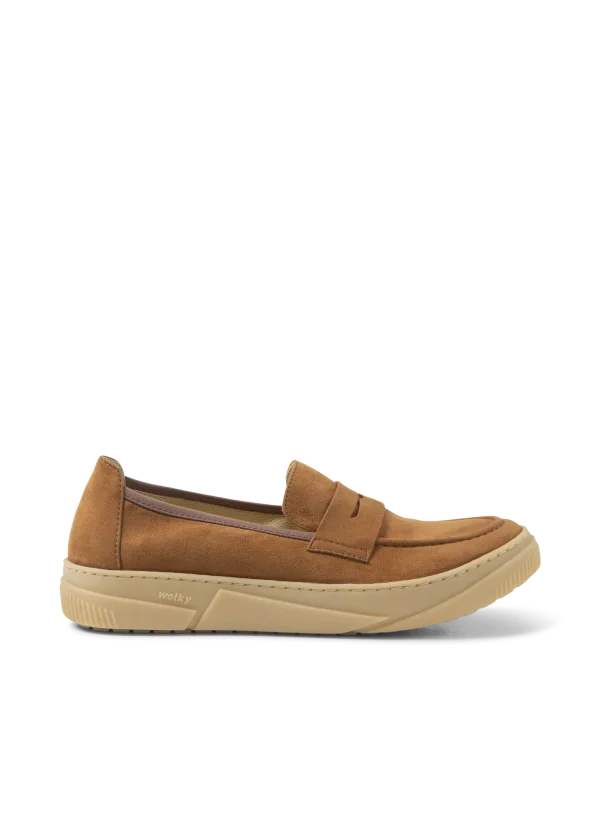 Wolky Lumari F2F - tobacco vegan biocare Instappers voor dames