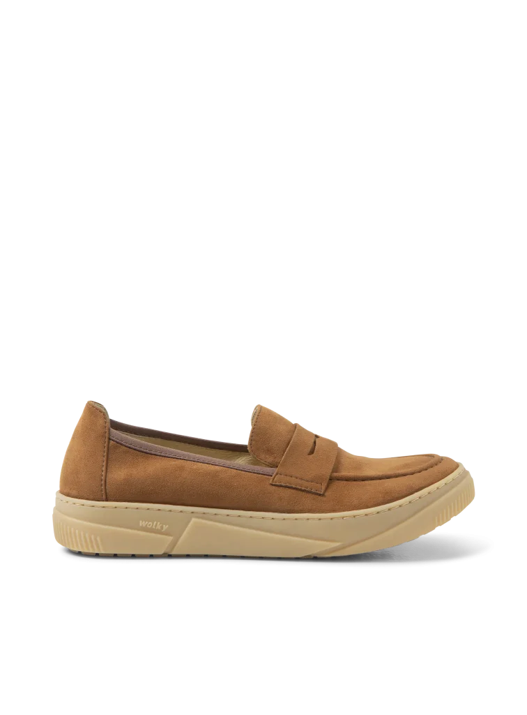 Wolky SS26 02085 Lumari F2F 87410 tobacco vegan biocare