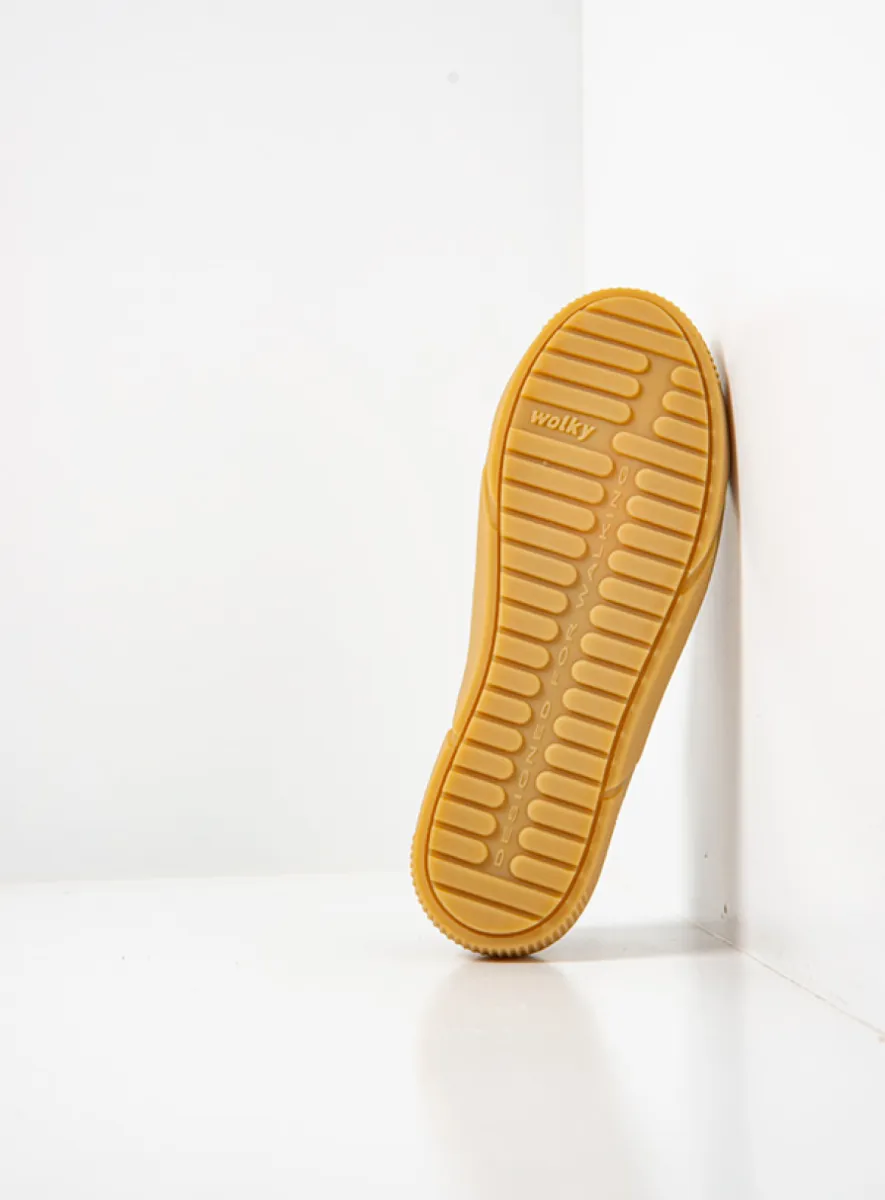 Wolky SS26 02085 Lumari F2F 87710 olijfgroen vegan biocare