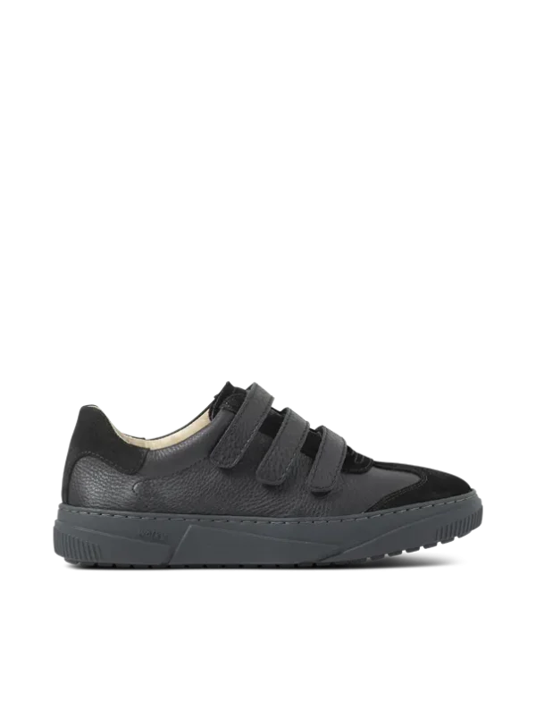 Wolky Valdora - zwart leer Bandschoenen voor dames