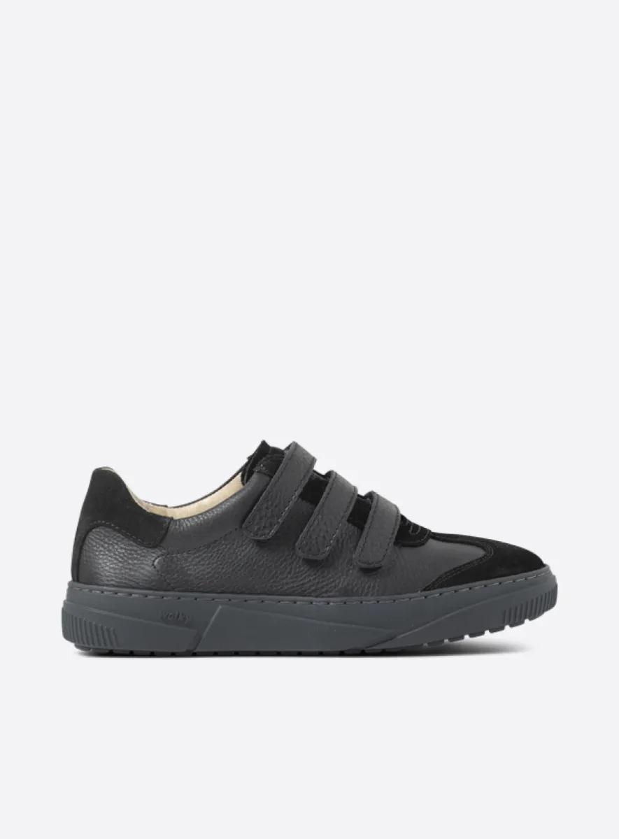 Wolky Valdora - zwart leer Bandschoenen voor dames