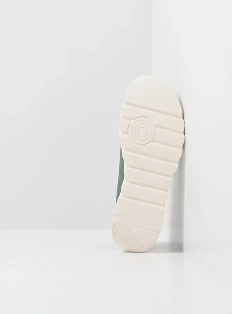 Wolky Ballerina's 02126 Snallerina F2F 82701 saliegroen vegan biocare