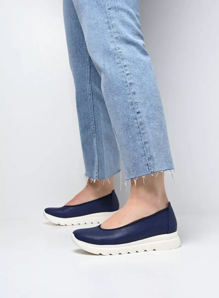 Wolky Ballerina's 02126 Snallerina F2F 82840 jeans vegan biocare