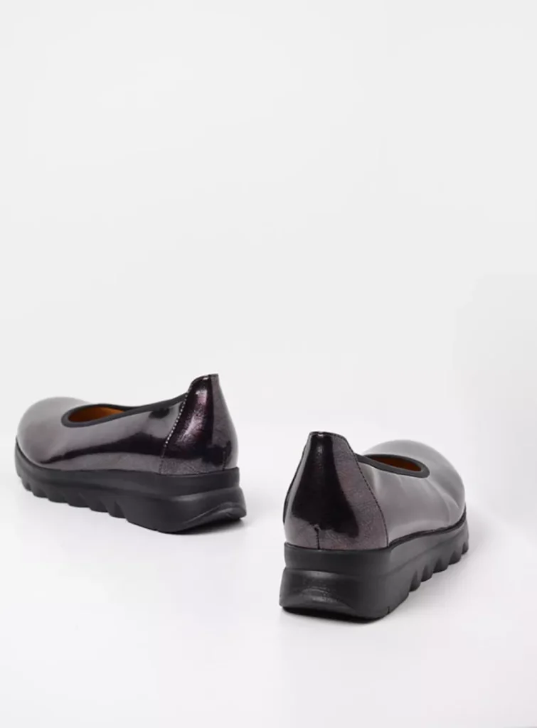Wolky Ballerina's 02126 Snallerina F2F 96551 bordeaux lak vegan biocare