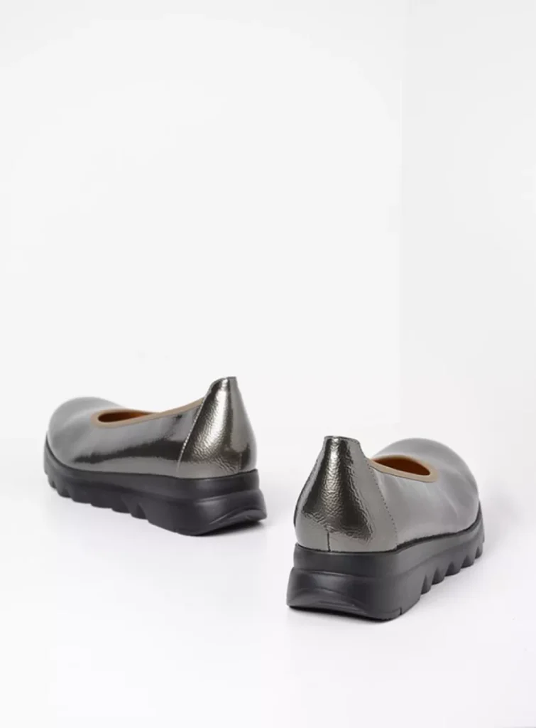 Wolky Ballerina's 02126 Snallerina F2F 96701 groen lak vegan biocare