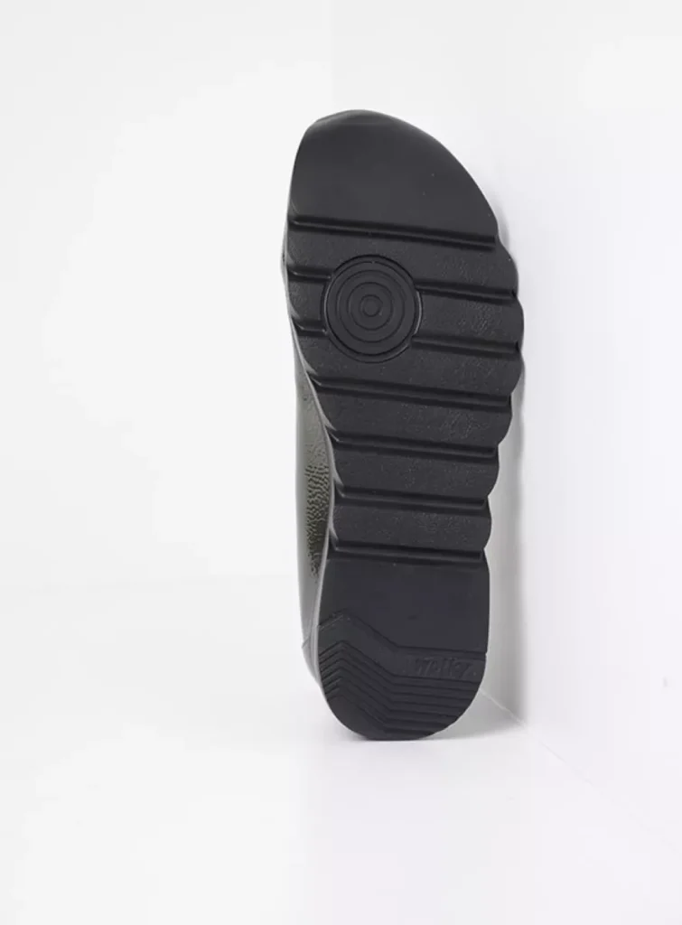 Wolky Ballerina's 02126 Snallerina F2F 96701 groen lak vegan biocare