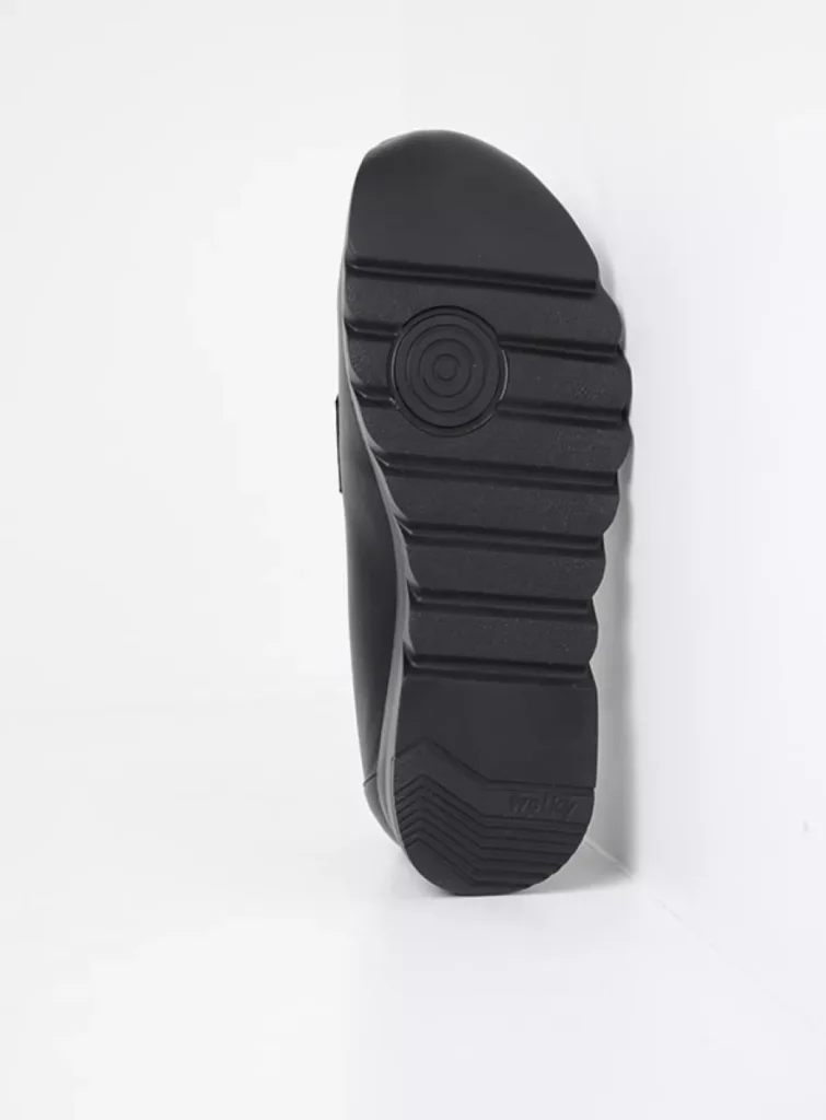 Wolky Instappers 02127 Snoafer F2F 80000 zwart vegan biocare