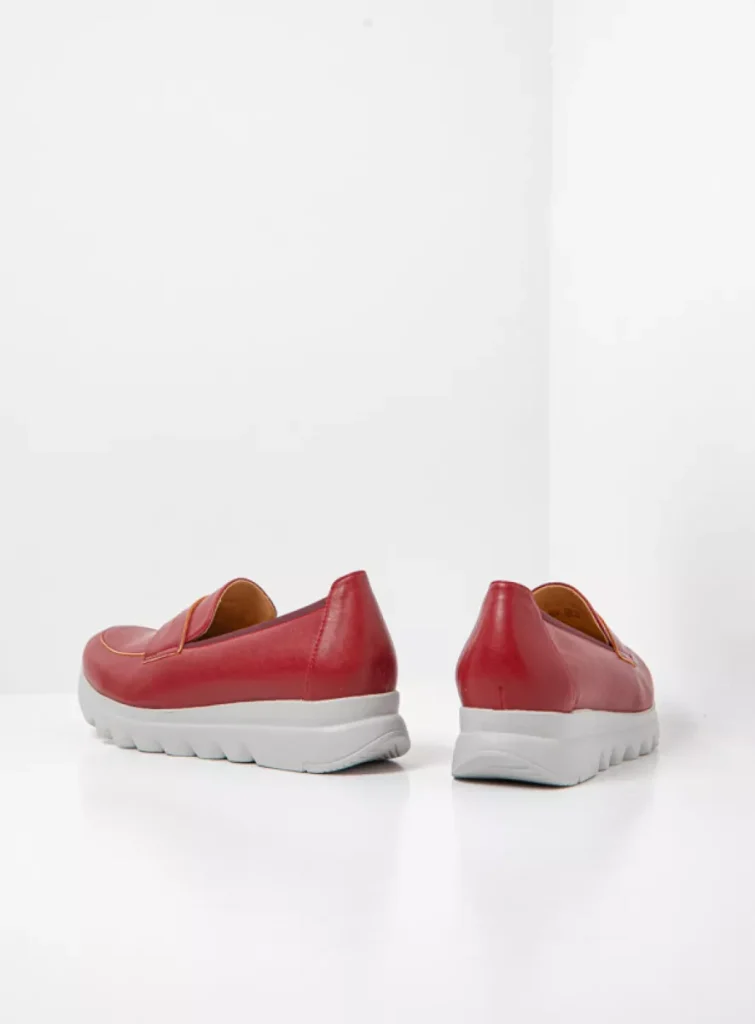 Wolky Instappers 02127 Snoafer F2F 80530 oxblood biocare