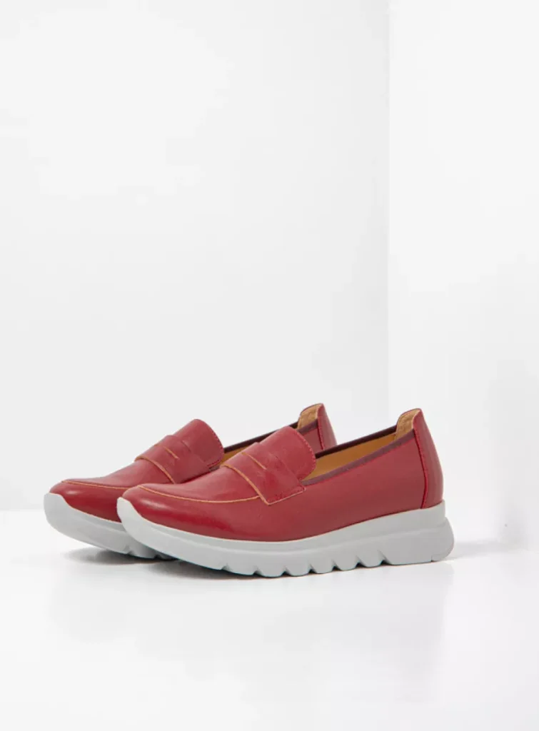 Wolky Instappers 02127 Snoafer F2F 80530 oxblood biocare