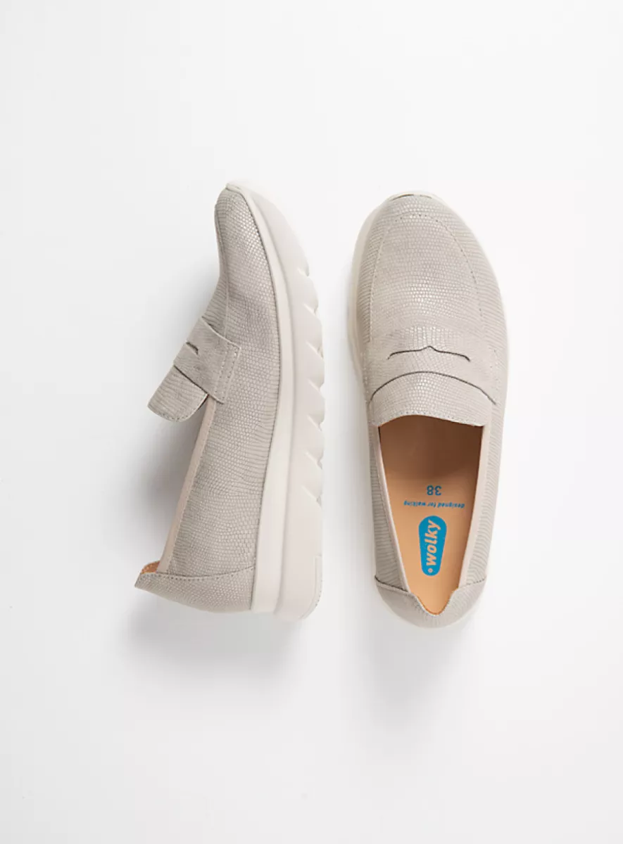 Wolky Instappers 02127 Snoafer F2F 83154 zacht taupe vegan biocare