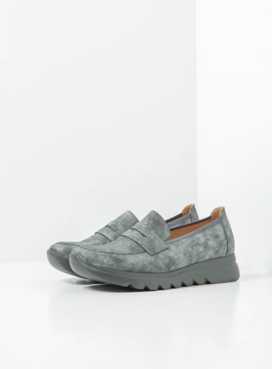 Wolky Snoafer F2F - antraciet vegan biocare Dames voor dames