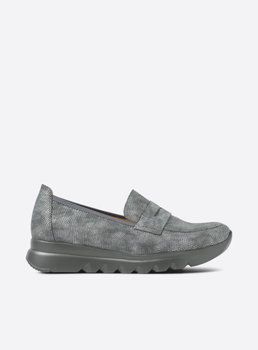 Wolky Snoafer F2F - antraciet vegan biocare Dames voor dames
