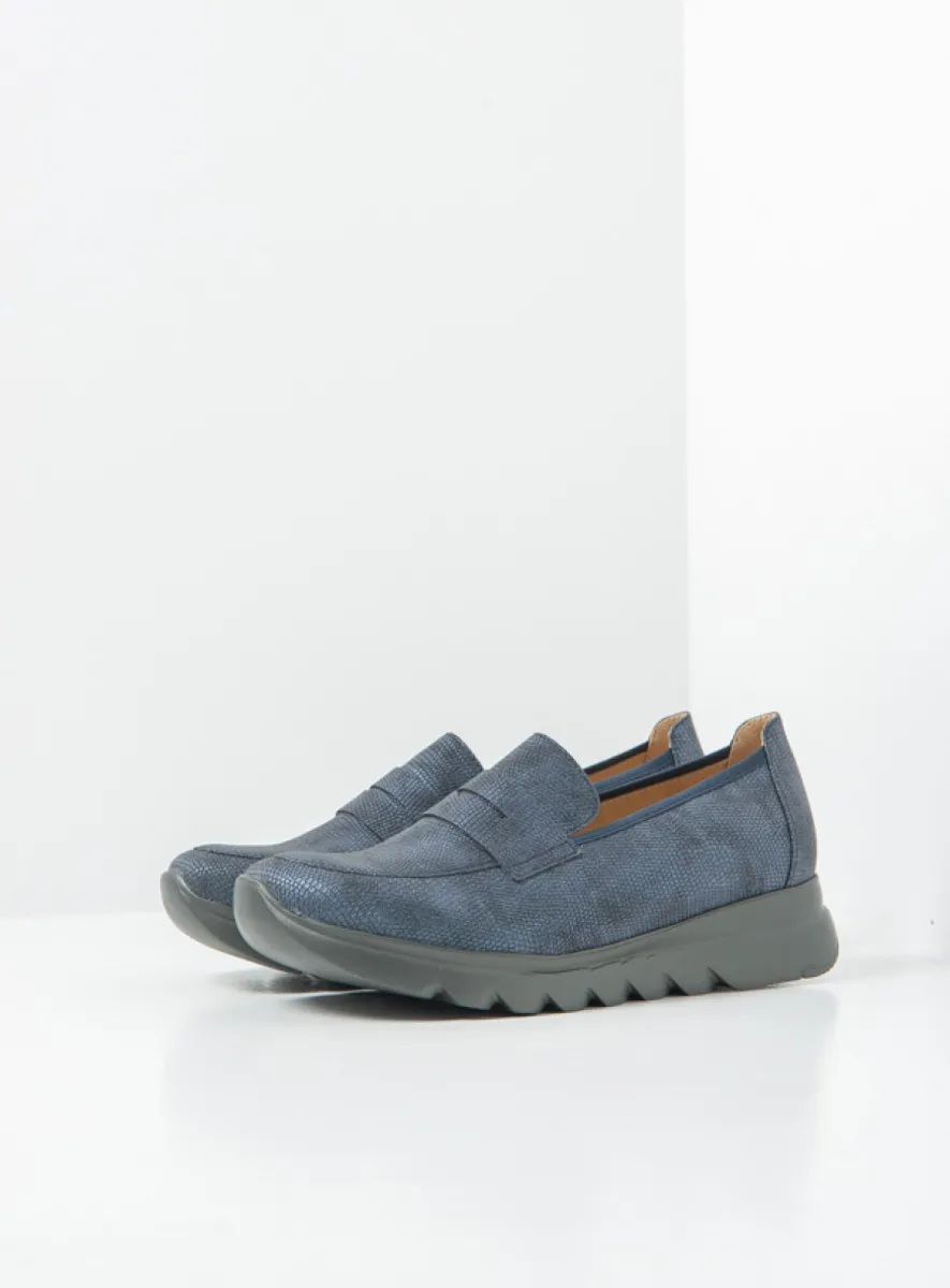 Wolky Snoafer F2F - donkerblauw vegan biocare Dames voor dames