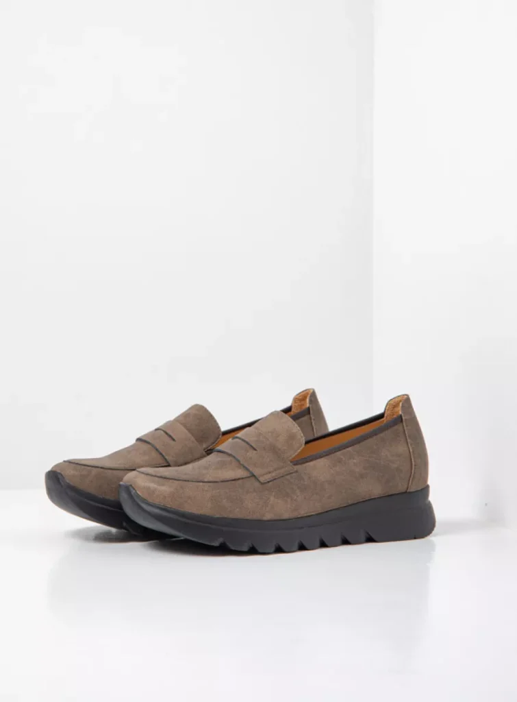 Wolky Instappers 02127 Snoafer F2F 84315 taupe vegan biocare