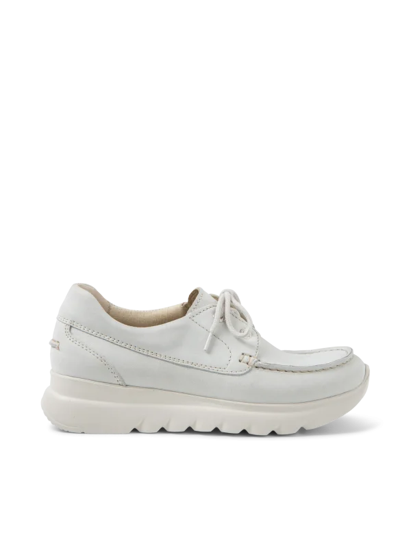 Wolky Boaker - gebroken wit effectleer Veterschoenen voor dames