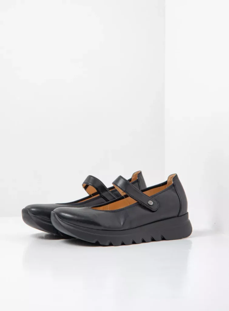 Wolky Nieuw 02129 Snary Jane F2F 80000 zwart vegan biocare