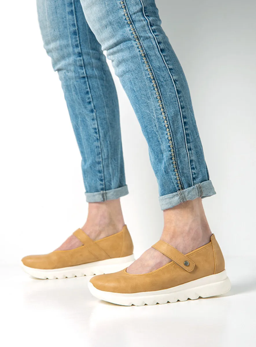 Wolky Bandschoenen 02129 Snary Jane F2F 82380 zand vegan biocare
