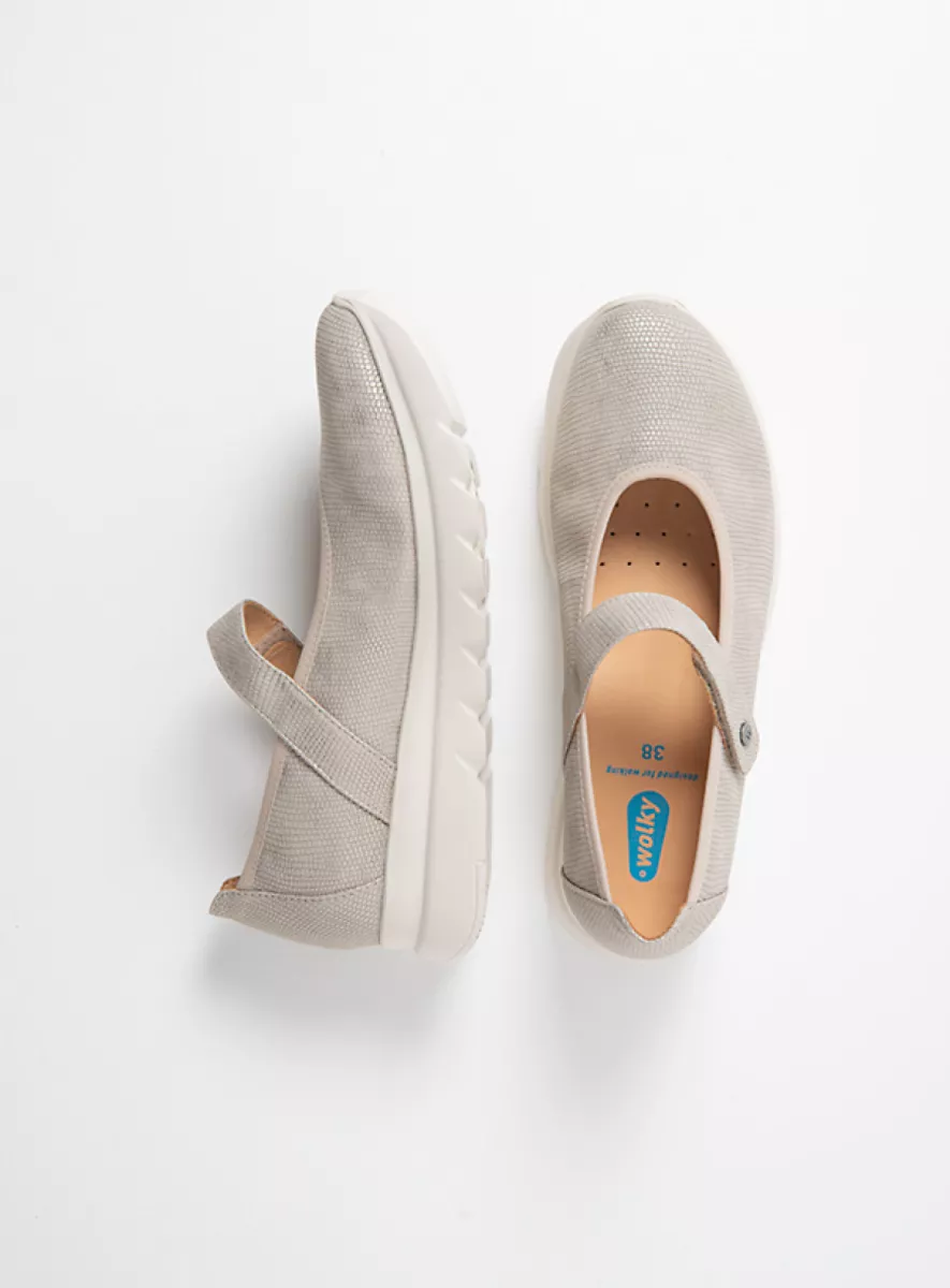 Wolky Nieuw 02129 Snary Jane F2F 83154 zacht taupe vegan biocare