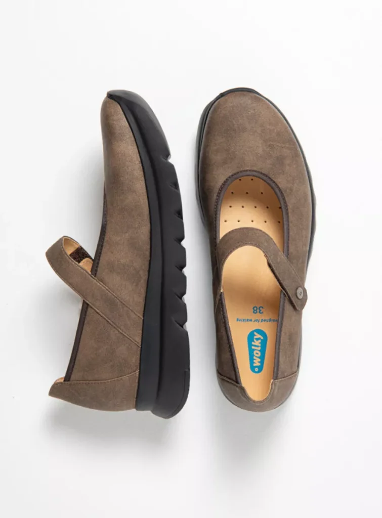 Wolky Nieuw 02129 Snary Jane F2F 84315 taupe vegan biocare