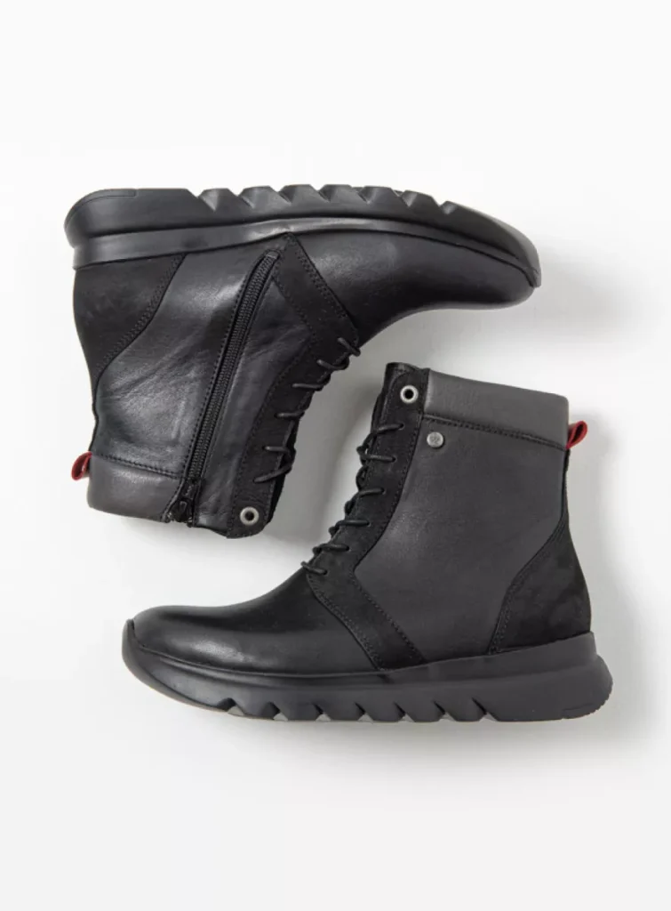Wolky Nieuw 02130 Gummy HV 20000 zwart leer