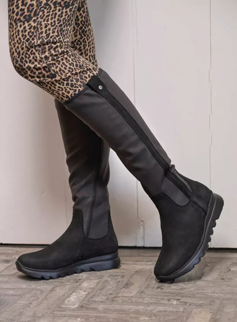 Wolky Nieuw 02131 Jackson HV 10001 zwart combi leer