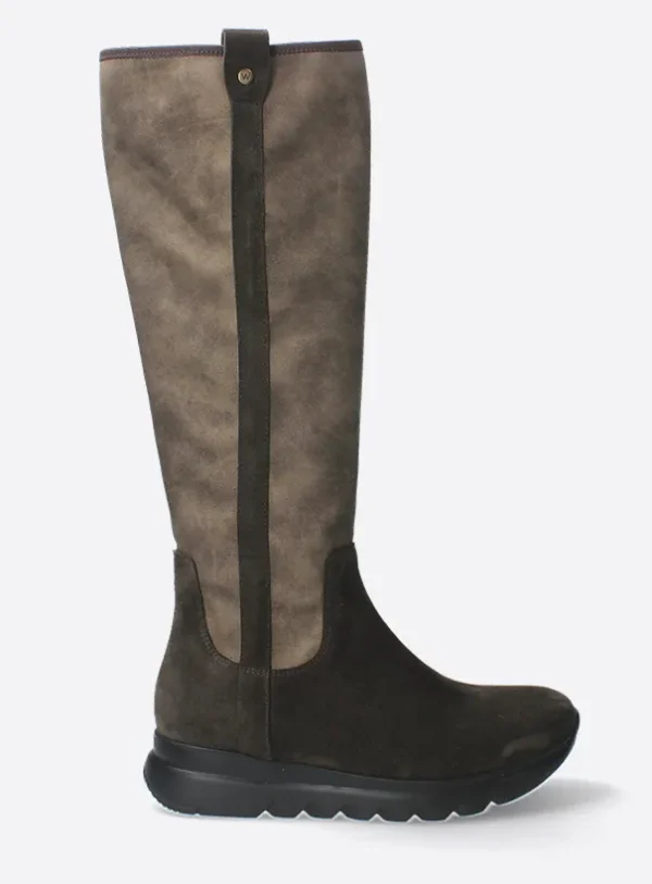 Wolky Jackson HV - bruin combi suede Laarzen voor dames
