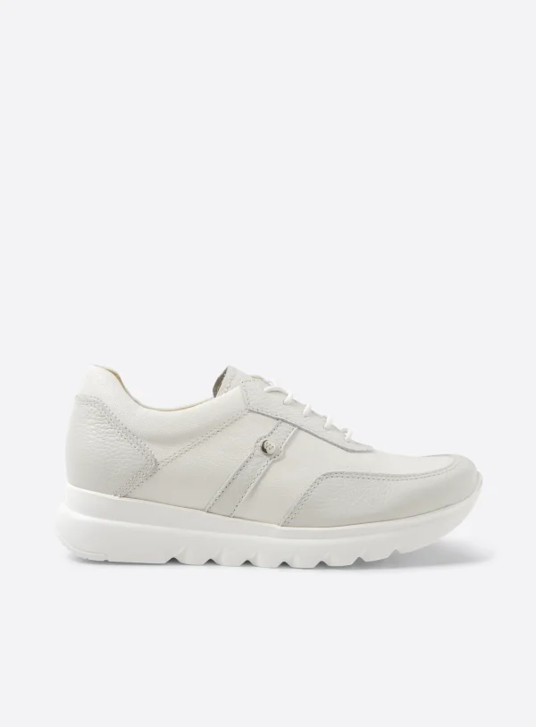 Wolky Sneaker S2F - offwhite leer Sneakers voor dames