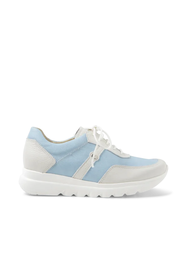 Wolky Sneaker S2F - lichtblauw leer Sneakers voor dames