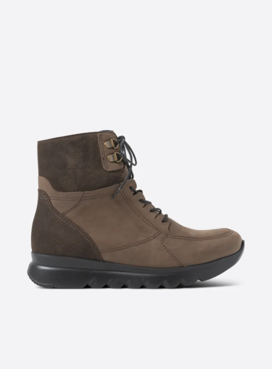 Wolky Grenada HV - bruin nubuck Dames voor dames