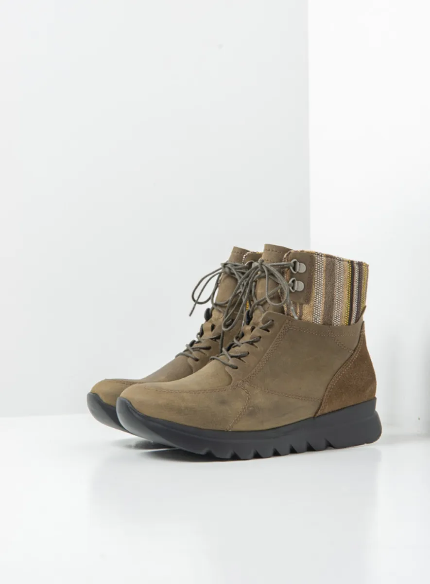 Wolky Grenada HV - olijfgroen nubuck Dames voor dames