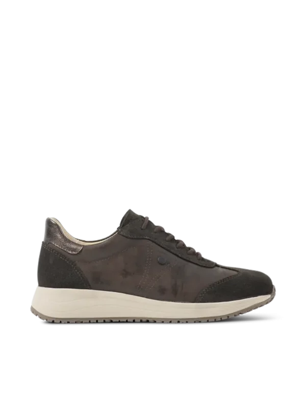 Wolky Daba - bruin effectleer Sneakers voor dames