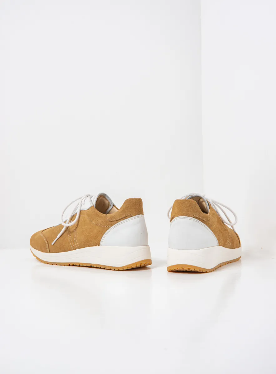 Wolky Lage veterschoenen 02281 Daba 40390 beige suede