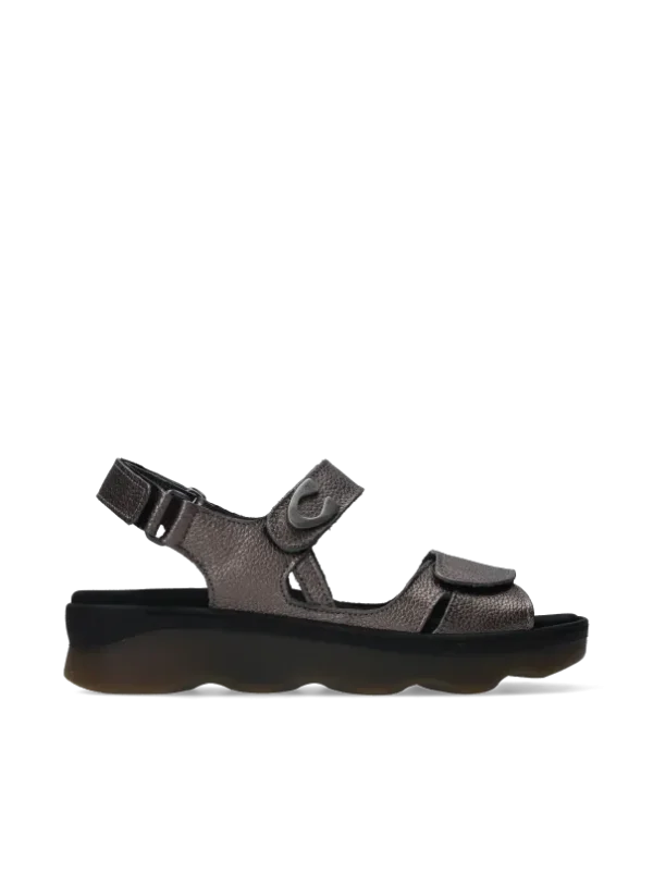Wolky Medusa - brons leer Sandalen voor dames