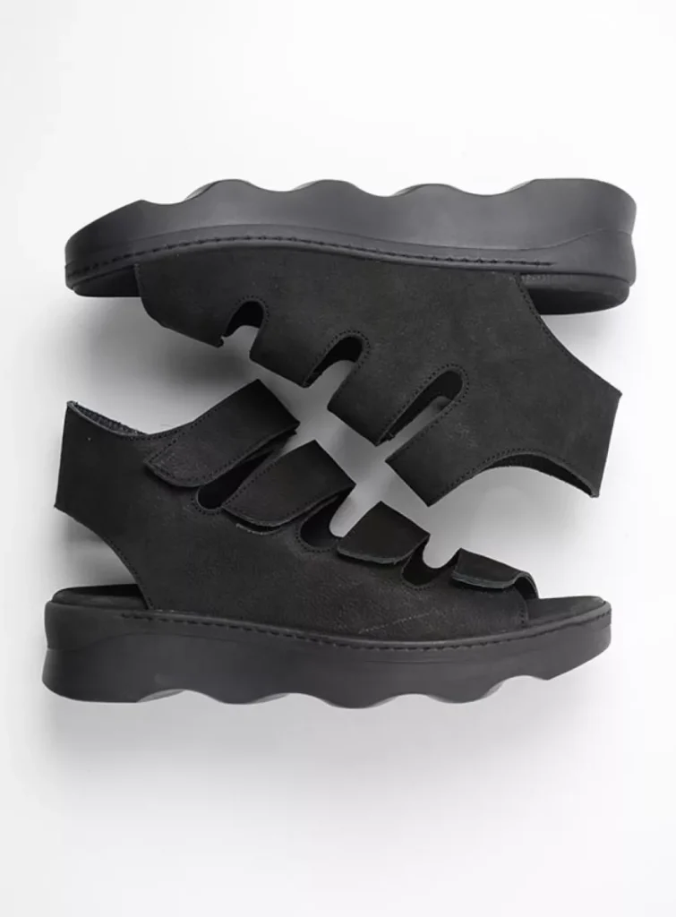 Wolky Sandalen 02352 Oro 11000 zwart nubuck
