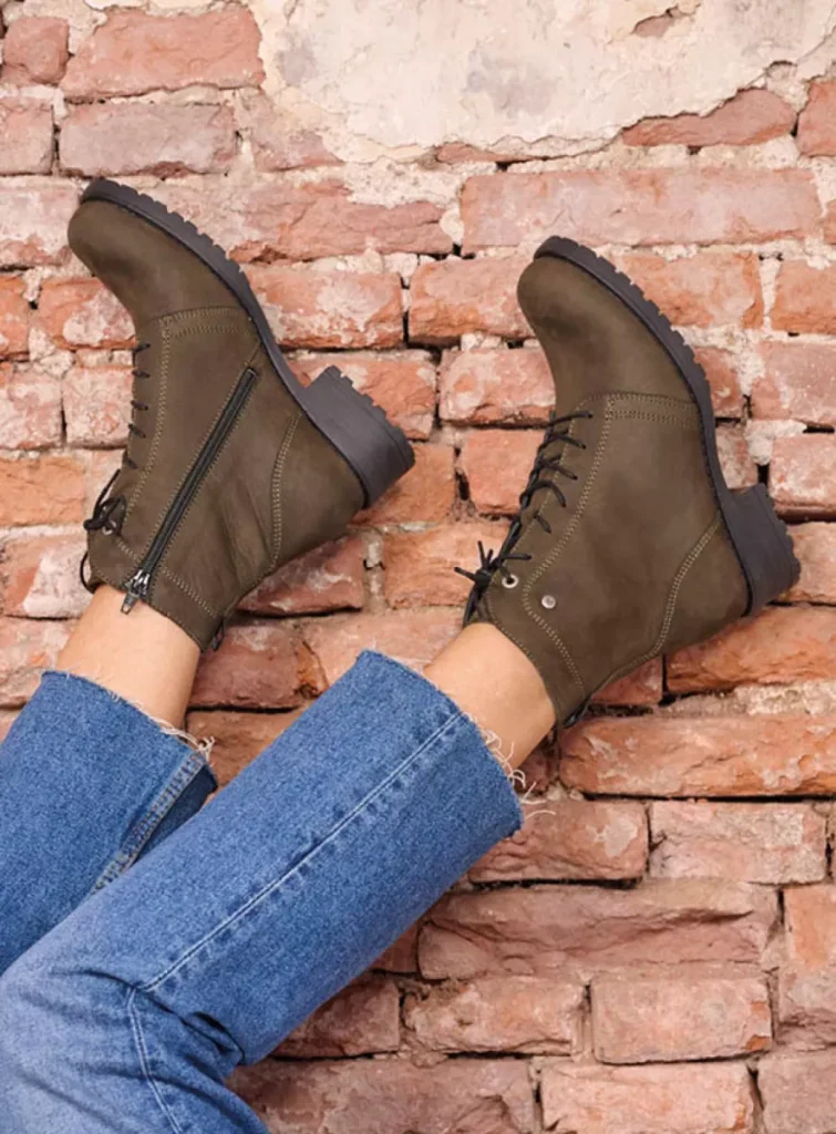 Wolky Laarzen 02475 Quinta F2F 10770 cactus nubuck