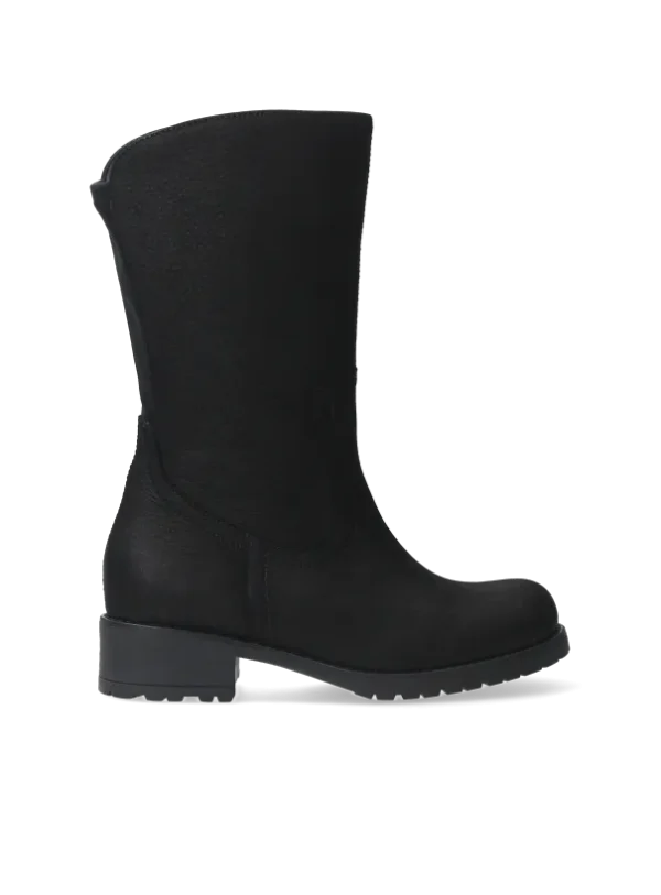 Wolky Ansina F2F - zwart nubuck Laarzen voor dames