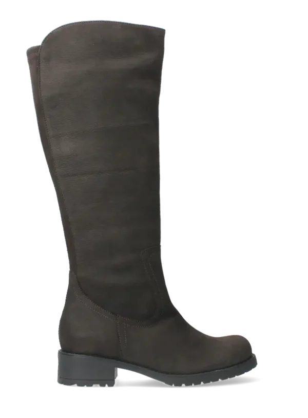 Wolky Curtina F2F - bruin nubuck Laarzen voor dames