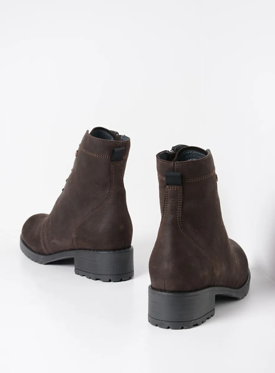 Wolky Laarzen 02479 Quinta 10300 bruin nubuck