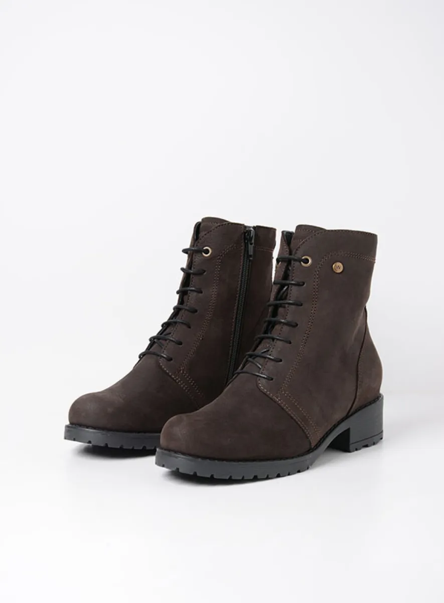 Wolky Laarzen 02479 Quinta 10300 bruin nubuck