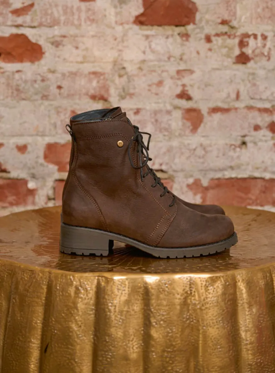 Wolky Laarzen 02479 Quinta 10300 bruin nubuck