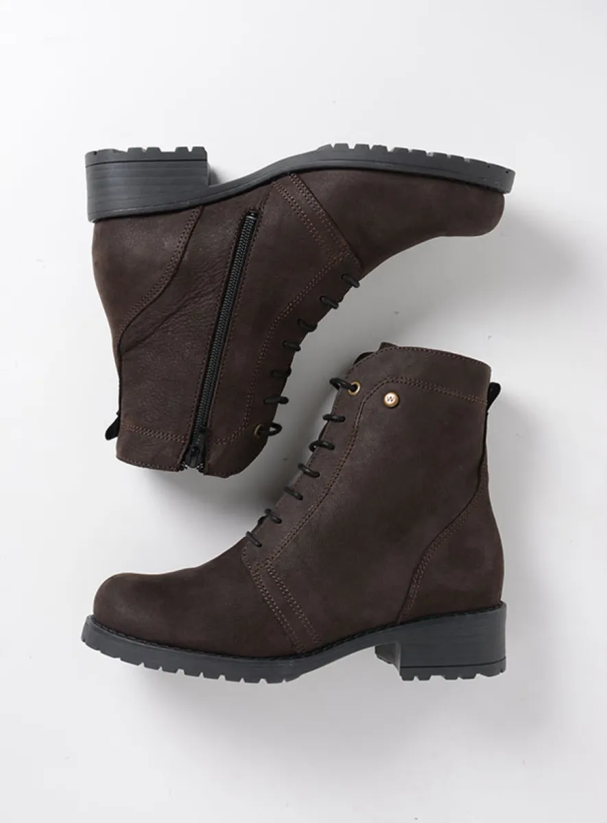Wolky Laarzen 02479 Quinta 10300 bruin nubuck