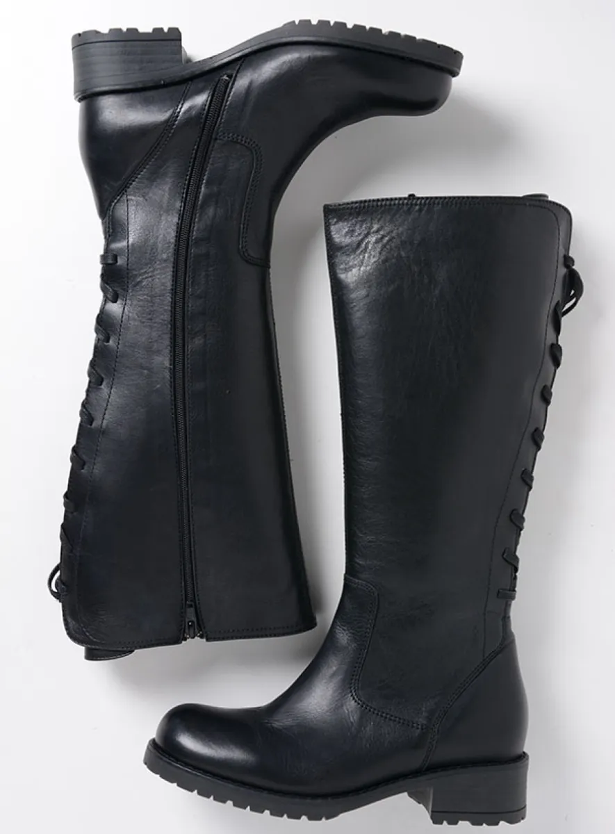 Wolky Lascana - zwart leer Dames voor dames