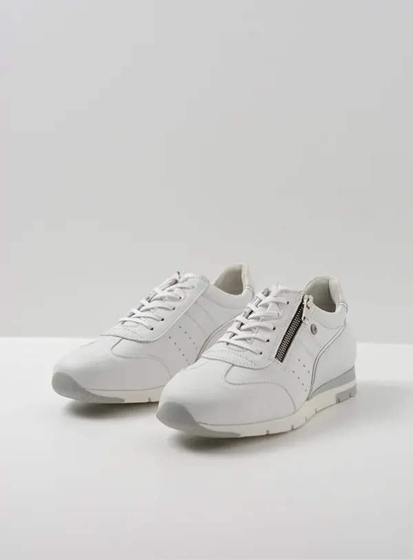 Wolky Yell - wit leer Sneakers voor dames