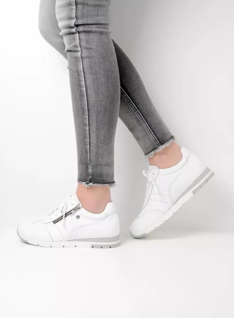 Wolky Sneakers 02526 Yell 20100 wit leer