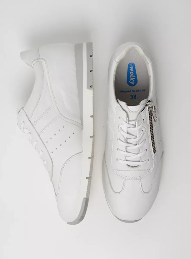 Wolky Sneakers 02526 Yell 20100 wit leer