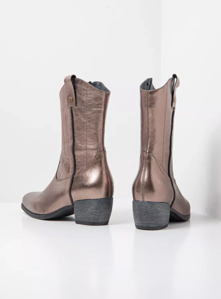 Wolky Laarzen 02880 Caprock HV 23203 lood metallic leer